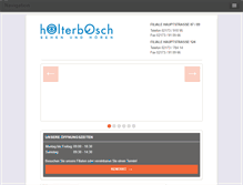 Tablet Screenshot of holterbosch-optik.de